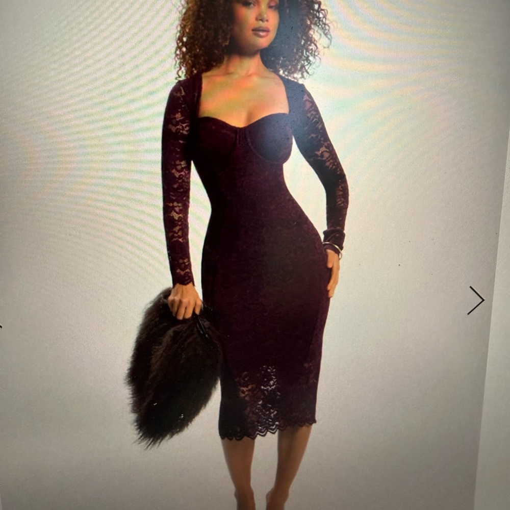 NWT- Stunning TA3  Lace Corset Dress Size Medium